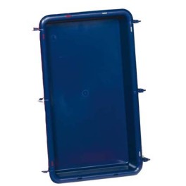Bac plastique bleu S IDEABASE