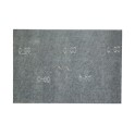 EXCENTR Papiers &agrave; poncer grain 60 (55-35) (10 pi&egrave;ces)
