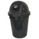 Poubelle 110 lt GABIPUSH avec trappe (gris)