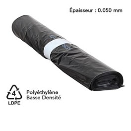 160 lt NOIRS (carton 100 sacs)