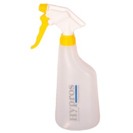 Vaporisateur HYPROS avec t&ecirc;te jaune + buse &agrave; mousse
