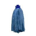 Frange espagnole microfibre STRIPE MOP bleue PREMIUM