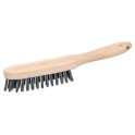 Brosse fil d'acier 4 rangs STD (1594)