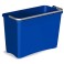 Seau plastique bleu 8 lt chariot ALPHA