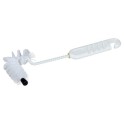 Brosse nylon pour trop-plein lavabo