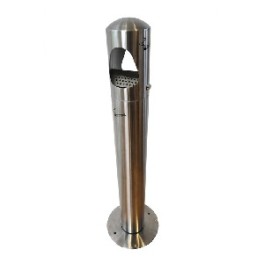 Cendrier sur pied 8 lt HYGCENDRIER (inox)
