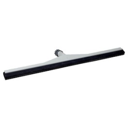 Raclette mousse industrielle polypro noir avec mousse rouge 55 cm