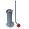 Brosse WC ergonomique avec manche et support UNGER + 1 brosse de rech