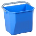 Seau plastique bleu 12 lt
