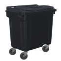 Container plastique 770 lt Anthracite 