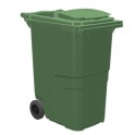 Container 2 roues, 360 lt Vert