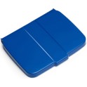 Couvercle en plastique bleu p/ support de sac 120 lt ALPHA
