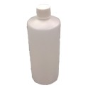 Flacon vide transparent P-H avec bouchon (1000 ml)