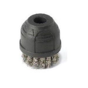 Brosse ronde acier inoxydable diam 40mm