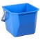 Seau plastique bleu 15 lt