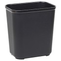 Poubelle anti-feu noire (26,5 litres)