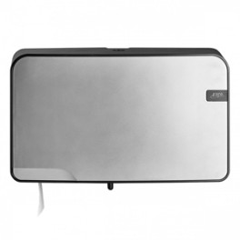 QUARTZ SILVER Distributeur de papier WC double (horizontal) Q2 STD