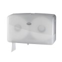 PEARL WHITE Distributeur de papier WC MINI JUMBO (2 rouleaux)