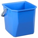Seau plastique bleu 25 lt