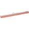 Raclette mousse rouge en métal 75 cm