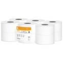 Papier WC MINI JUMBO recycl&eacute; blanc, 3 c. ECOLABEL 120 m (12 rlx)
