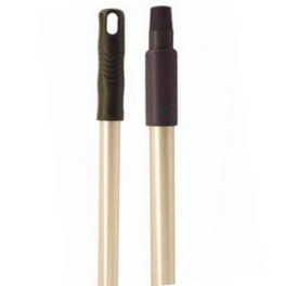 Manche aluminium 23,5 mm avec embout vissant (contact alimentaire)
