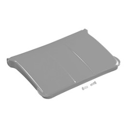 Couvercle en plastique gris p/ support central de sac 120 lt ALPHA