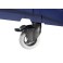 Roue souple 125 mm IDEABASE/ECOGREEN pour chariot avec frein