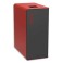 Poubelle borne TRI SELECTIF 65 lt CUBATRI METAL gris/rouge