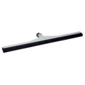Raclette mousse industrielle polypro noir avec mousse rouge 55 cm