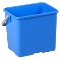 Seau plastique bleu 6 lt