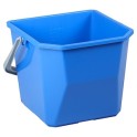 Seau plastique bleu 15 lt