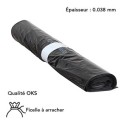 35 lt NOIRS QUALITE OKS (carton 40 x 10 sacs)