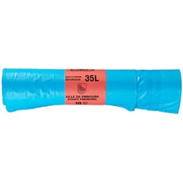 35 lt QUICK BAG TAXE FRIBOURG (rouleau de 10 sacs)