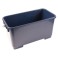 Seau plastique bleu foncé pour vitres 22 lt