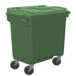 Container plastique 770 lt Vert