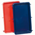 Bac plastique rouge S IDEABASE
