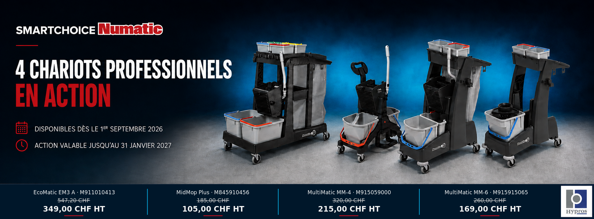 Chariots NUMATIC